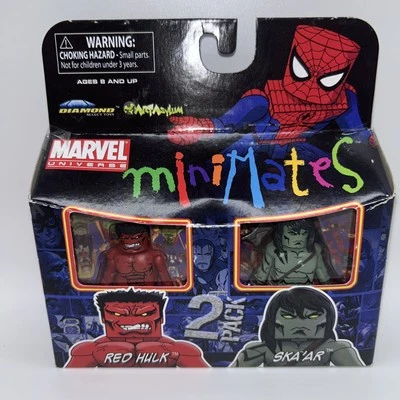 Marvel Minimates RED HULK SK'ARR Wave 25 X-Men Avenges DC  - Image 1 of 4