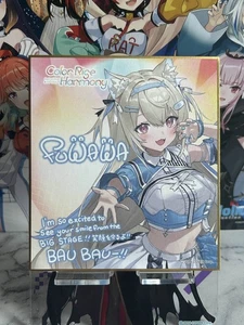 Hololive 6th fes. Shikishi Message Board - Fuwawa Abyssgard & Mococo Abyssgard - Picture 1 of 2