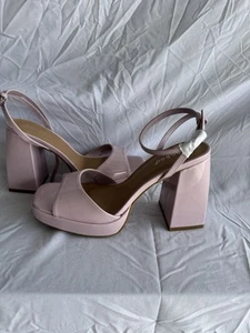 Lilac Block Heel - Picture 1 of 4