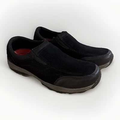 Mocasines unisex de gamuza y cuero Wrangler para hombre talla 9,5 negros excelente estado Foto 1 de 4