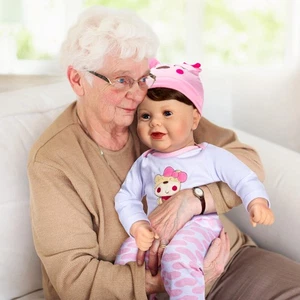 Reborn Baby Doll - 22" Lifelike Therapy Doll for Seniors with Dementia - Weig... - Picture 1 of 9