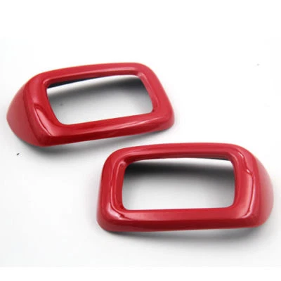 Rear Seat Belt Cover Trim Candy Color 2 PCS For MINI Cooper Clubman F54 2015 Up - Image 1 of 3