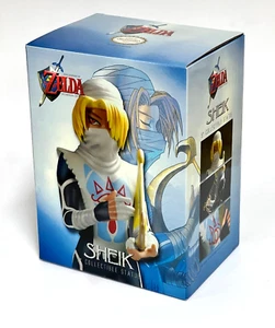 Primeras 4 Figuras SHEIK - LA LEYENDA DE ZELDA Ocarina of Time Estatua #1239/2500 NUEVO - Imagen 1 de 5