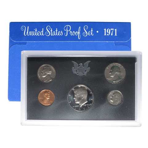 1971-S U.S. Clad Proof Set Cover
