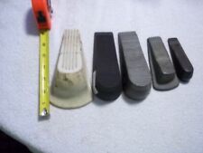 5 New and Used Doorstops-Various Sizes-All One Money-Free Same Day Shipping!