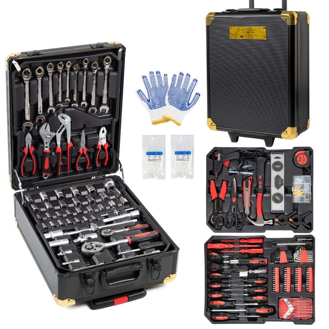 Cassetta Attrezzi 85 Pezzi - Con Chiavi, Cacciaviti, Pinze E Custodia Metallica - Foto 11