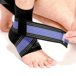 Adjustable Ankle Support Strap Sleeve Sports Running Protect Weak Joint Injury+A - Picture 1 of 5