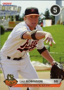 2004 Choice Reading Phillies LEVI ROBINSON RC ORIOLES ANCHORAGE AK