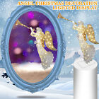 Plan Acrylic Luminous Angel Garden Decoration Christmas Large Snowflake Ornament