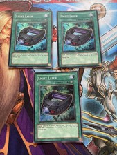 Yugioh! Light Laser x3 Playset DP03 Super Rare 1st Edition LP/NM