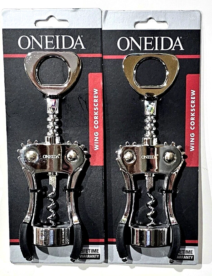 2 Pack Oneida Wing Corkscrew 7489 Hand Wash - Image 1 of 1