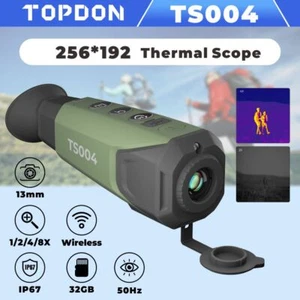 Thermal Monocular 256x192 Thermal Imaging Monocular IP67 13mm 50Hz WiFi 5 Mode - Picture 1 of 21