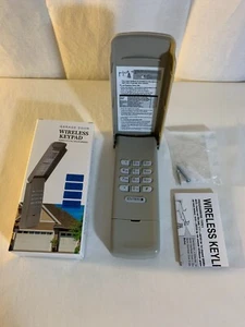 Universal Wireless Garage Door Opener Keypad - Works For All Major Brands - Picture 1 of 9