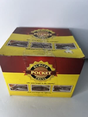 PRENSA DE BOLSILLO PARA HAMBURGUESAS Kit para hacer hamburguesas caseras relleno Nuevo Foto 1 de 3