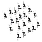 20Pcs Outrigger Downrigger Adjustable Tension Trolling Fishing Release Clips