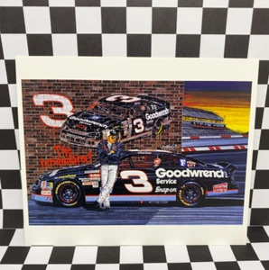 NASCAR Sam Bass Dale Earnhardt impresión ''Ready to Rumble'' 5,75x4,75 - Imagen 1 de 2