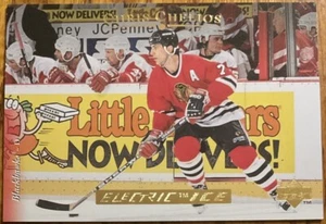 1995-96 Upper Deck Electric Ice Gold RARE Chris Chelios #170 Chicago Blackhawks - Picture 1 of 2