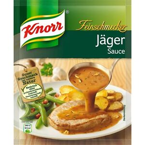 Ten (10) Bags Knorr Gourmet Hunter/ Jäger Sauce New from Germany 