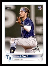 2022 Topps All Star Game Logo 479 Josh Lowe RC - Tampa Bay Rays