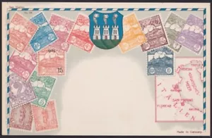 F-EX1776 ALEMANIA OTTAR ZIEHER POSTAL SAN MARINO SIN USAR. - Imagen 1 de 2