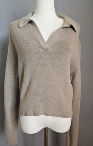 Lululemon Pullover mit Kragen Merinowollmischung Gr. S leise Luxus klassisch  - Bild 1 von 11