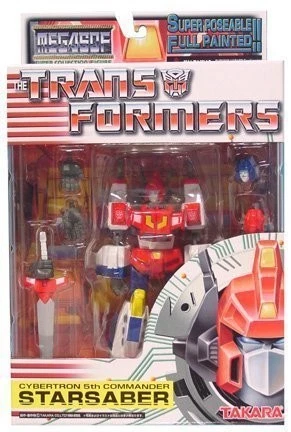 Transformers Starsaber Megas CF Action Figure Takara - Image 1 of 1