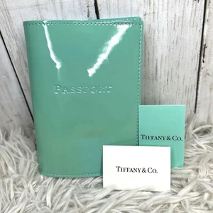Tiffany & Co. Reisepassetui, hellblau, Emaille - Bild 1 von 20