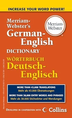 M-W German-English Dictionary - Image 1 of 2