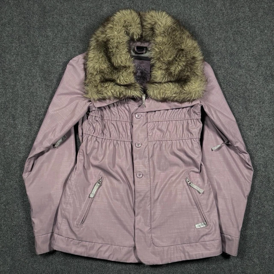 Chaqueta de snowboard de piel Oakley serie firma Gretchen Bleiler para mujer Y2K Foto 1 de 4