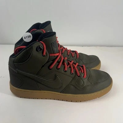 Nike Son Of Force Mediados de Invierno Para Hombre Talla 10 Tenis Verdes 807242-330 Foto 1 de 4