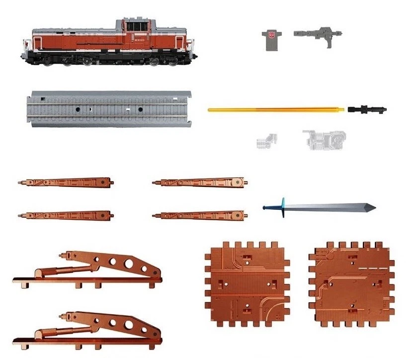 Transformers Masterpiece MPG-06S Trainbot KAEN bonus parts Hasbro 2024