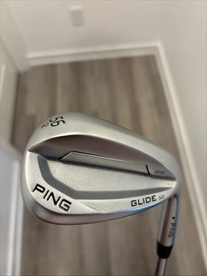 PING GLIDE 3.0 SS HEAD ONLY 56 12 Sand Wedge Golf Club USED RH Regular Black Dot - Image 1 of 4