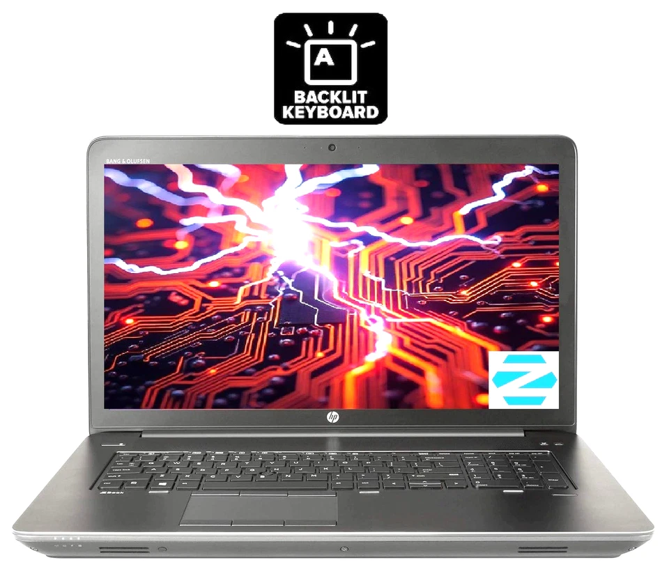 PC Portátil 17.3" HP ZBOOK: i7-6700HQ (24GB RAM, 512GB SSD) ¡Edición Zorin Core! Foto 1 de 4