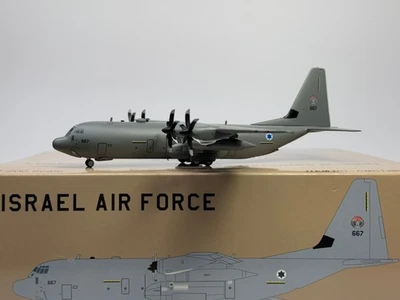 Inflight200 Israeli Air Force Lockheed C-130J 667 Low Visibility Grey CMC13001 - Image 1 of 2