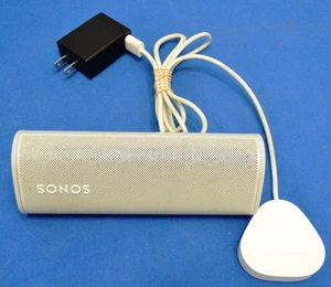 Sonos Roam S27 Portable Wireless Bluetooth Smart Speaker & Charger - WHITE - Picture 1 of 3