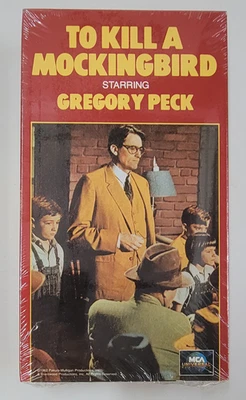 To Kill a Mockingbird (VHS, 1996) - Gregory Peck - SEALED - Image 1 of 3