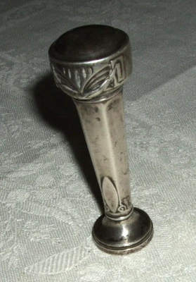 antike Petschaft - Monogramm HZ - 7,5 cm lang  / 2 cm Platte - etwas angelaufen - Bild 1 von 4