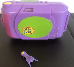 Polly Pocket Camera Compact Bluebird 1998 Light Up Works No Doll - Picture 1 of 10