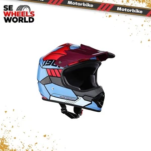 Royal Enfield motocross kids isi certified helmet chase ff mx multi abs - Picture 1 of 6