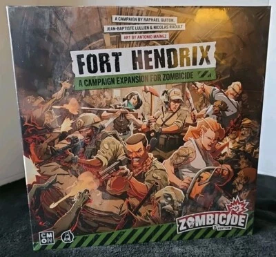 Cool Mini Or Not Zombicide 2nd Edition Fort Hendrix Expansion Complete SEALED - Image 1 of 4