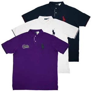 Polo Ralph Lauren Big Tall Men's Mesh Shirt Big Pony Logo Multisize AS - Picture 1 of 19