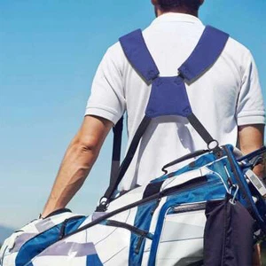 Replacement Golf Bag Straps Padded Shoulder Strap Adjustable Double Straps NEW - Picture 1 of 13