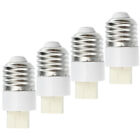 4pcs E27 to Lamp Socket Adapters + Stretch Shoelaces
