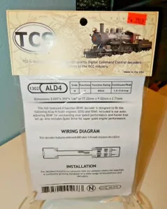 TCS #1302 ALD4 N DCC Decoder for Atlas N SD50 and SD60 Diesels NEW - Picture 1 of 1