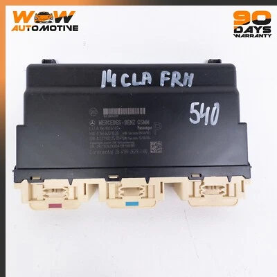 14-19 MERCEDES BENZ CLA250 GLA A B ASIENTO DELANTERO DERECHO MÓDULO DE CONTROL INFORMÁTICO OEM Foto 1 de 4