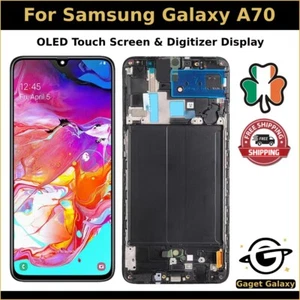 For Samsung A70 SM-A705F OEM OLED Touch Screen Display Digitizer With Frame - Picture 1 of 4