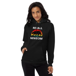 best women's hoodie Gavin Newsom recall special election 2021 Sunset Design - Picture 1 of 13