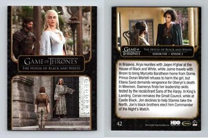 House Of Black & White #42 Game Of Thrones Complete Series 2020 Rittenhouse Card - Picture 1 of 1