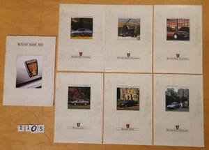 ROVER 820e FASTBACK/ 820i FASTBACK/ 827i VITESSE/ STERLING 1988 Fr 16+ 6x4 pages - Picture 1 of 8
