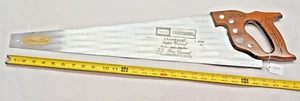 Hand Saw, SEARS CRAFTSMAN No. 36194 Kromedge Taper Ground Handsaw, USA - Picture 1 of 6